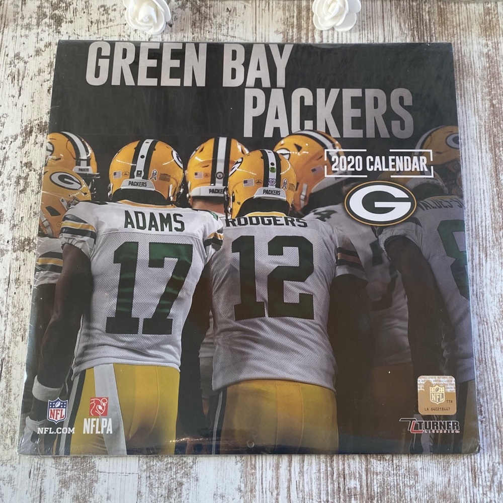 Brand new Turner Licensing NFL Green Bay Packers 2020 calendar